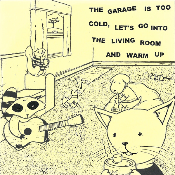 The Garage Is Too Cold, Let's Go Into The Living Room And Warm Up