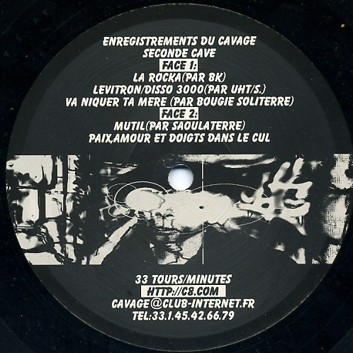 Enregistrements Du Cavage 02