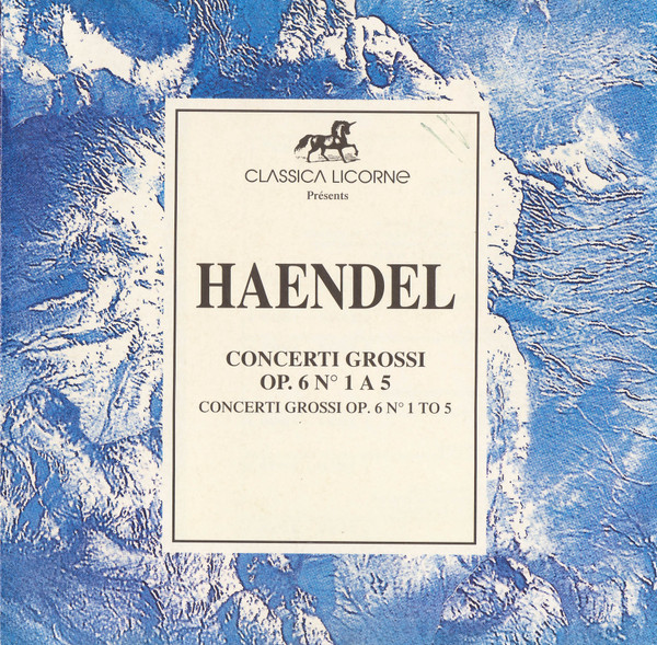 Concerti Grossi Op.6 N° 1 A 5