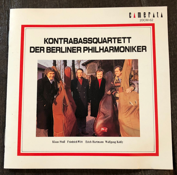 Virtuose Kammermusik • Virtuoso Chamber Music • Musique De Chambre Virtuose (Kontrabaßquartett ∙ Double-Bass Quartet)