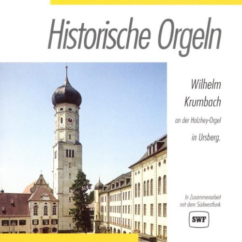 Historische Orgeln. Wilhelm Krumbach An Der Holzhey-Orgel In Ursberg