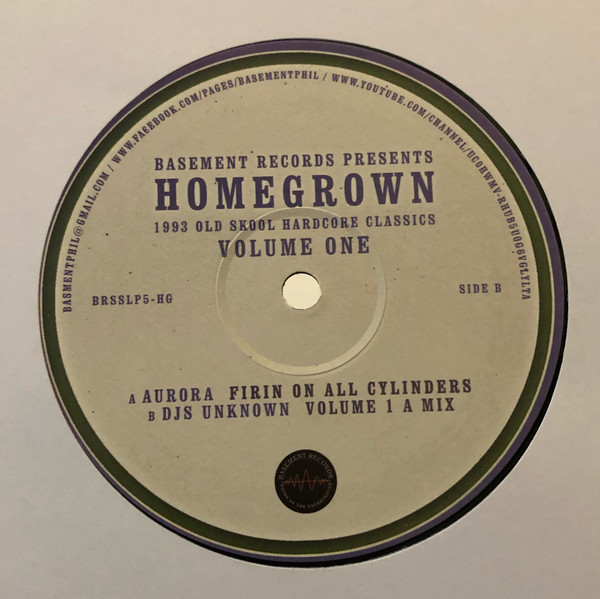 Homegrown - 1993 Old Skool Hardcore Classics 
