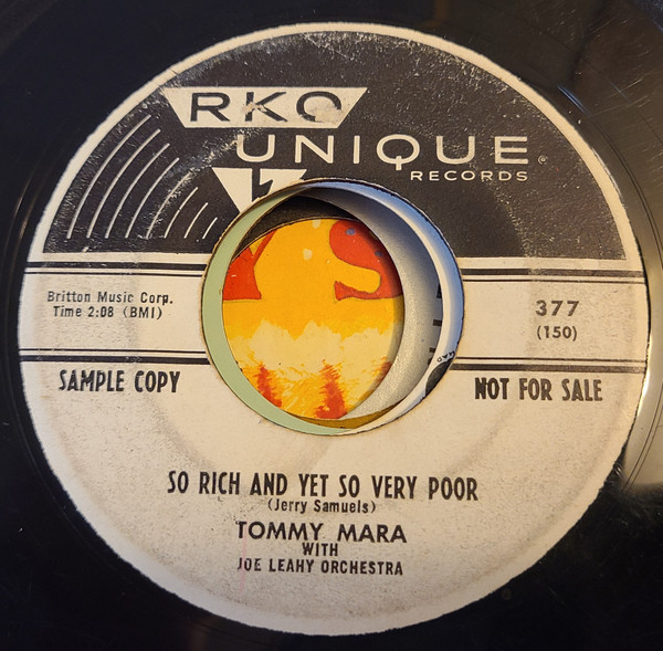 So Rich And Yet So Very Poor/ Nobody Understands Me
