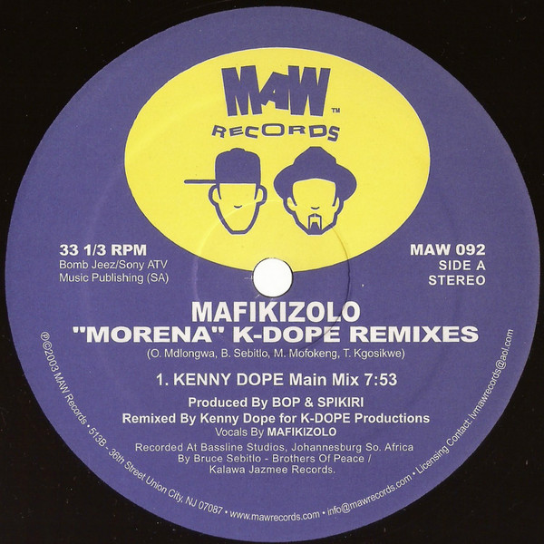 Morena (K-Dope Remixes)