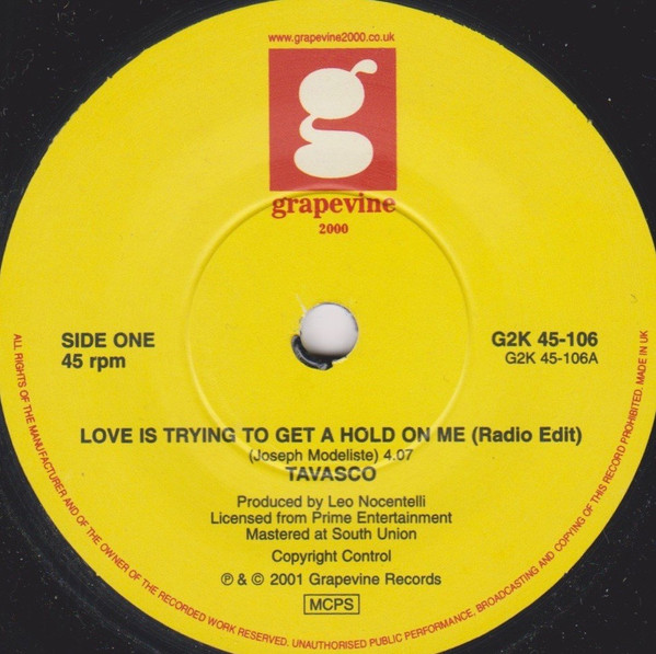 Love Is Trying To Get A Hold On Me