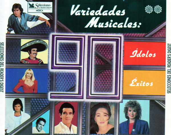 Variedades Musicales: 90 Ídolos - 90 Éxitos