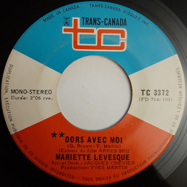 Dors Avec Moi / L'ete Revient
