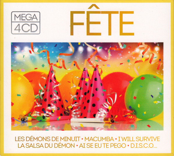 Mega 4 CD - Fête