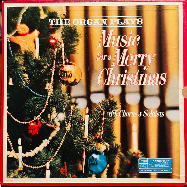 The Organ Plays Music For A Merry Christmas