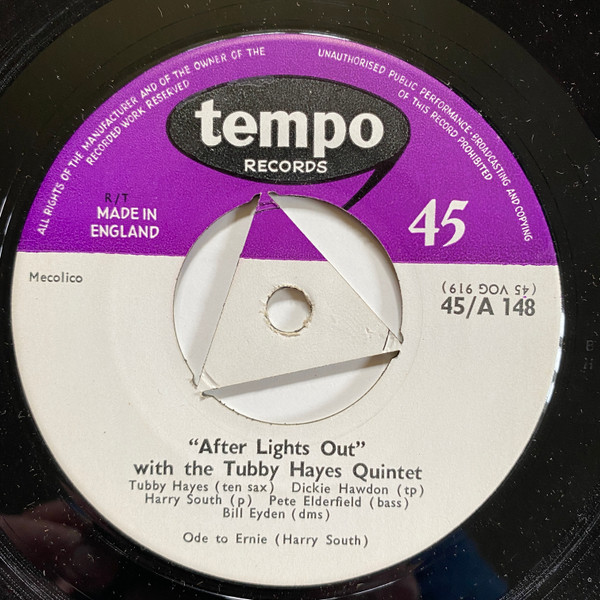 "After Lights Out" With The Tubby Hayes Quintet