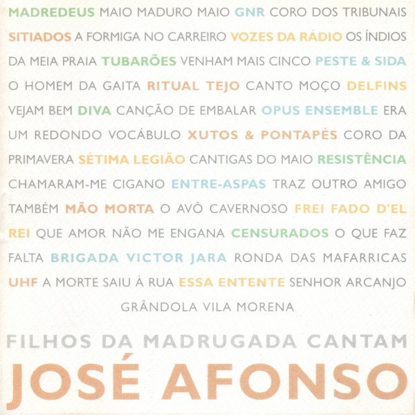 Filhos Da Madrugada Cantam José Afonso