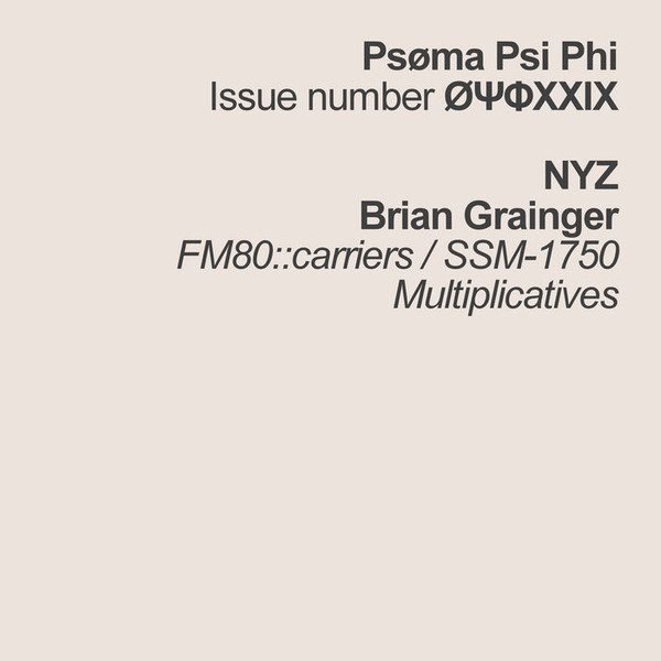 FM80​:​:​Carriers / SSM​-​1750 Multiplicatives