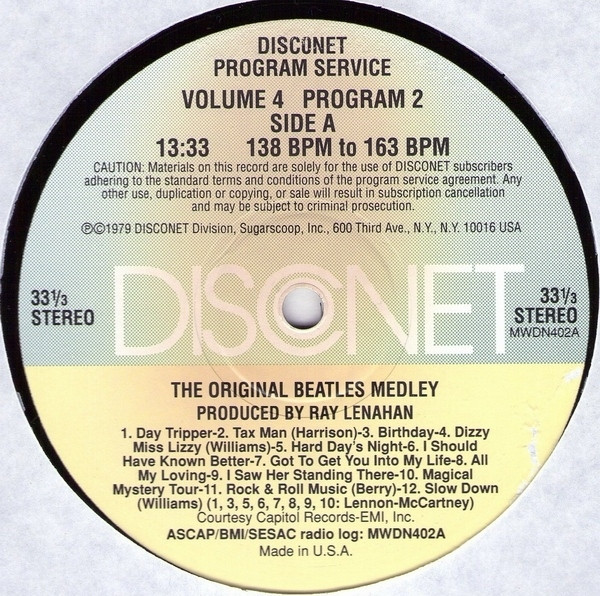 Volume 4 Program 2 & Volume 8 Program 9