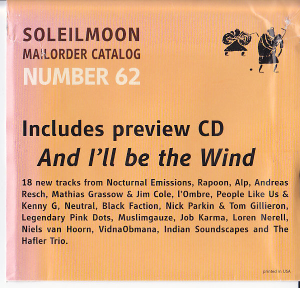 And I'll Be The Wind