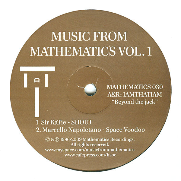 Music From Mathematics Vol. 1