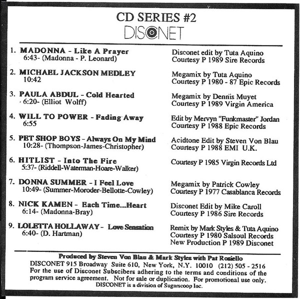 Disconet Dance Classics: CD Series #2