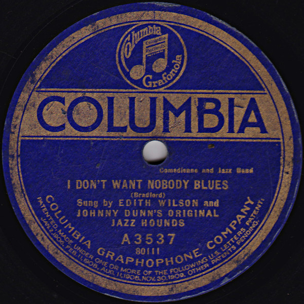 I Don't Want Nobody Blues / The West Texas Blues