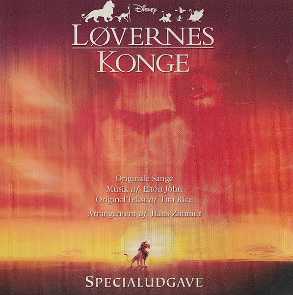 Løvernes Konge (Originalt Dansk Soundtrack)