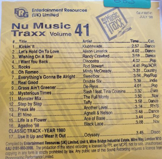 Nu Music Traxx Vol 41