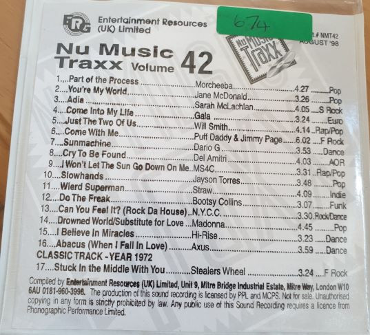 Nu Music Traxx Vol 42