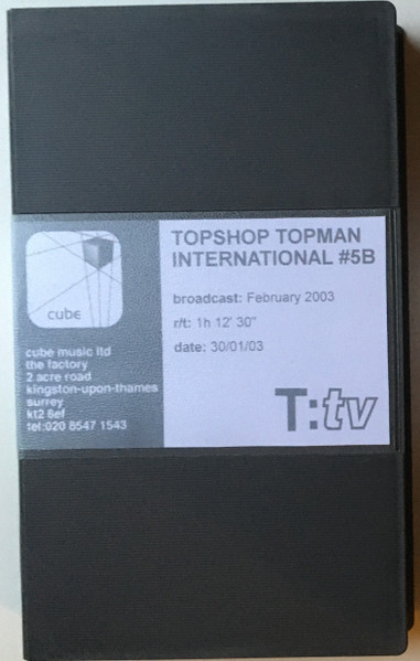 Topshop Topman International #5B