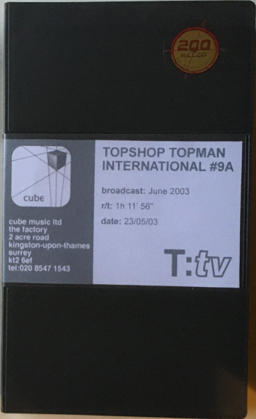 Topshop Topman International #9A