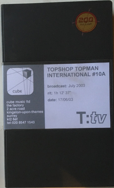 Topshop Topman International #10A