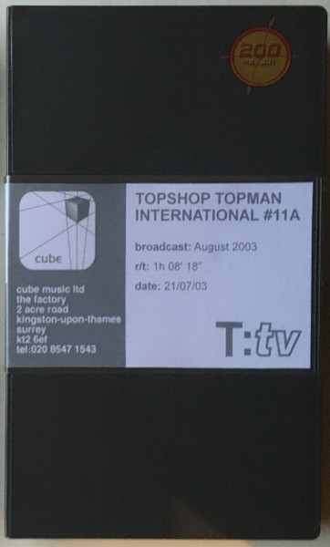 Topshop Topman International #11A