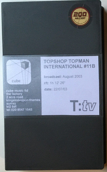Topshop Topman International #11B