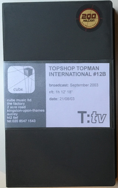 Topshop Topman International #12B