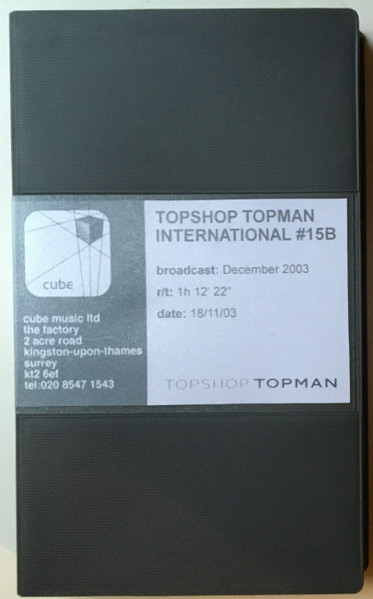 Topshop Topman International #15B