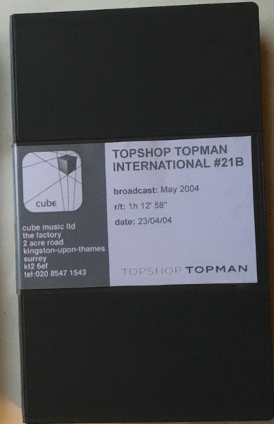 Topshop Topman International #21B
