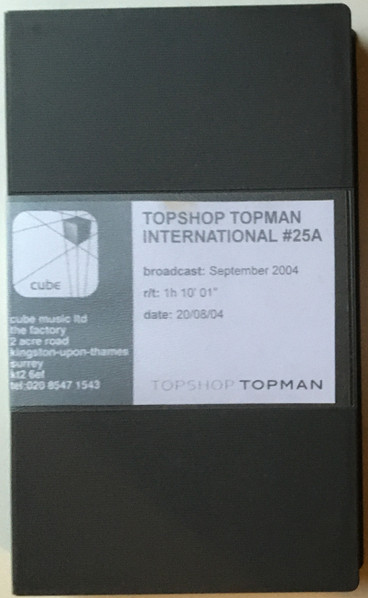 Topshop Topman International #25A