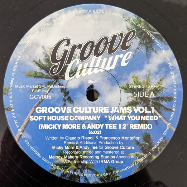 Groove Culture Jams Vol.1