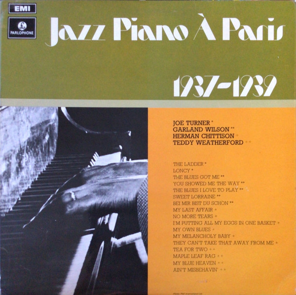 Jazz Piano À Paris 1937-1939