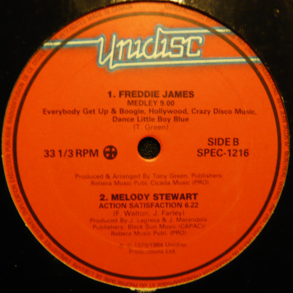 Everybody Get Up And Boogie / Hollywood / Action Satisfaction