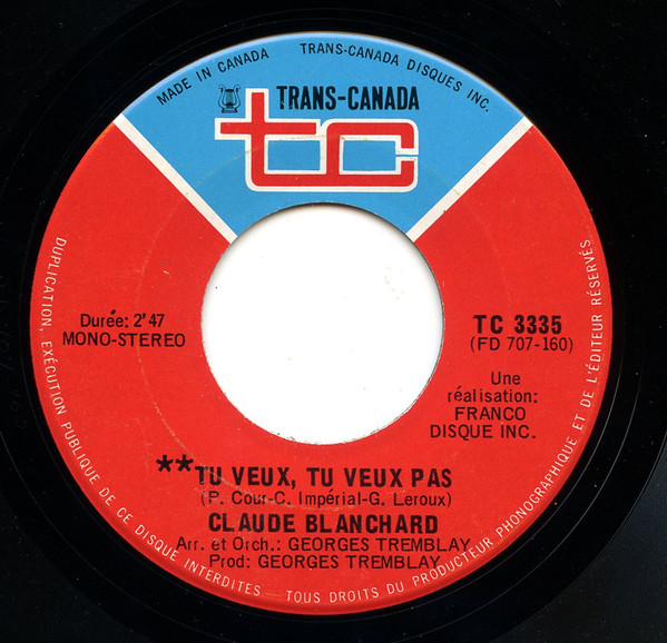 Tu Veux, Tu Veux Pas