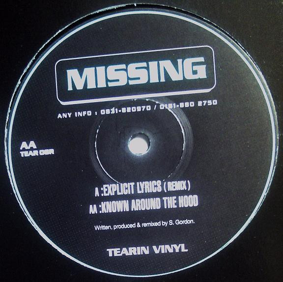 Explicit Lyrics (Remix) / Known Around The Hood