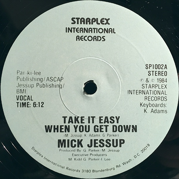 Take It Easy When You Get Down