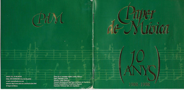 Paper de Música (10 Anys) 1988-1998