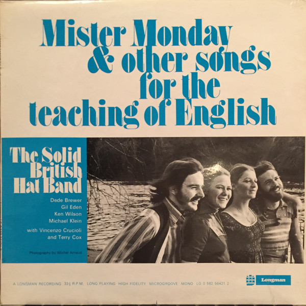 Mister Monday & Other Songs For The Teaching Of English