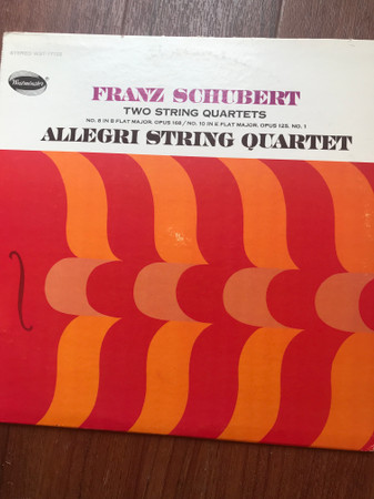 Two String Quartets (No. 8 In B Flat Major, Opus 168 / No. 10 In E Flat Major, Opus 125 No. 1)