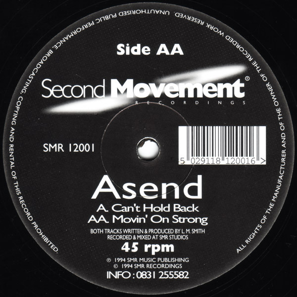 Can't Hold Back / Movin' On Strong