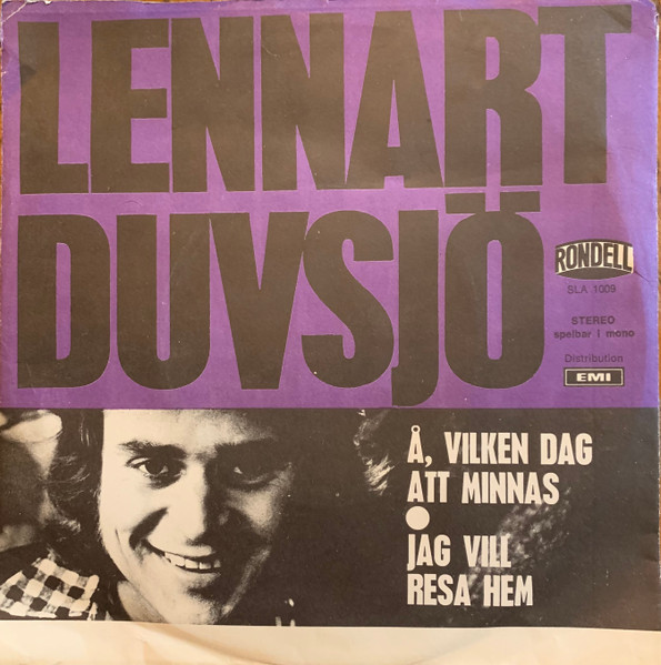 Å, Vilken Dag Att Minnas / Jag Vill Resa Hem