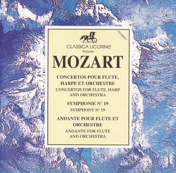 Concertos Pour Flute, Harpe Et Orchestre, Symphonie N° 19, Andante Pour Flute Et Orchestre