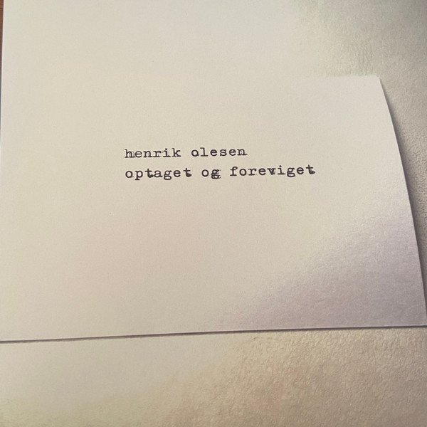 Optaget Og Foreviget