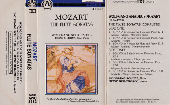 The Flute Sonatas
