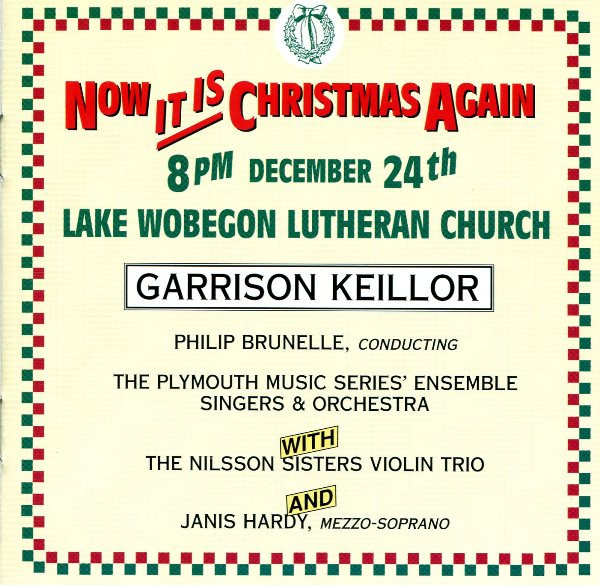 Now It Is Christmas Again
