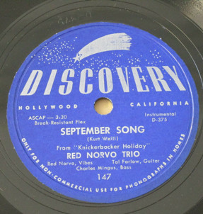 September Song / Zing Went The Strings Of My Heart