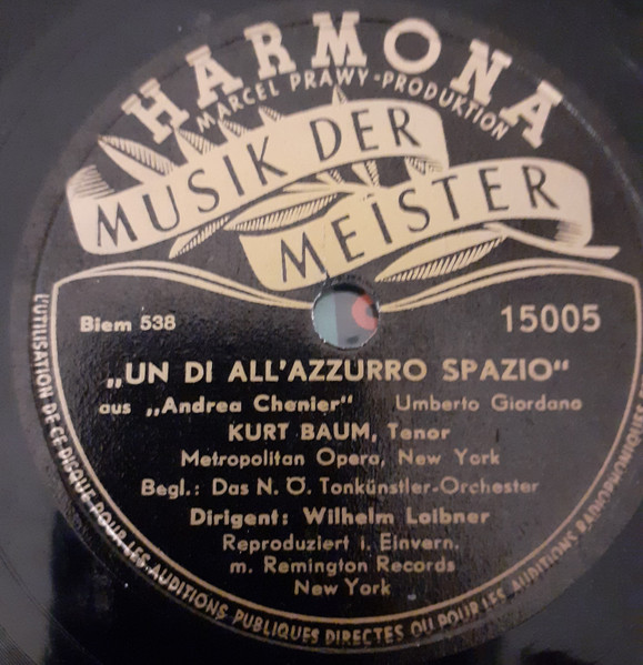 Der Troubadour, Andrea Chenier